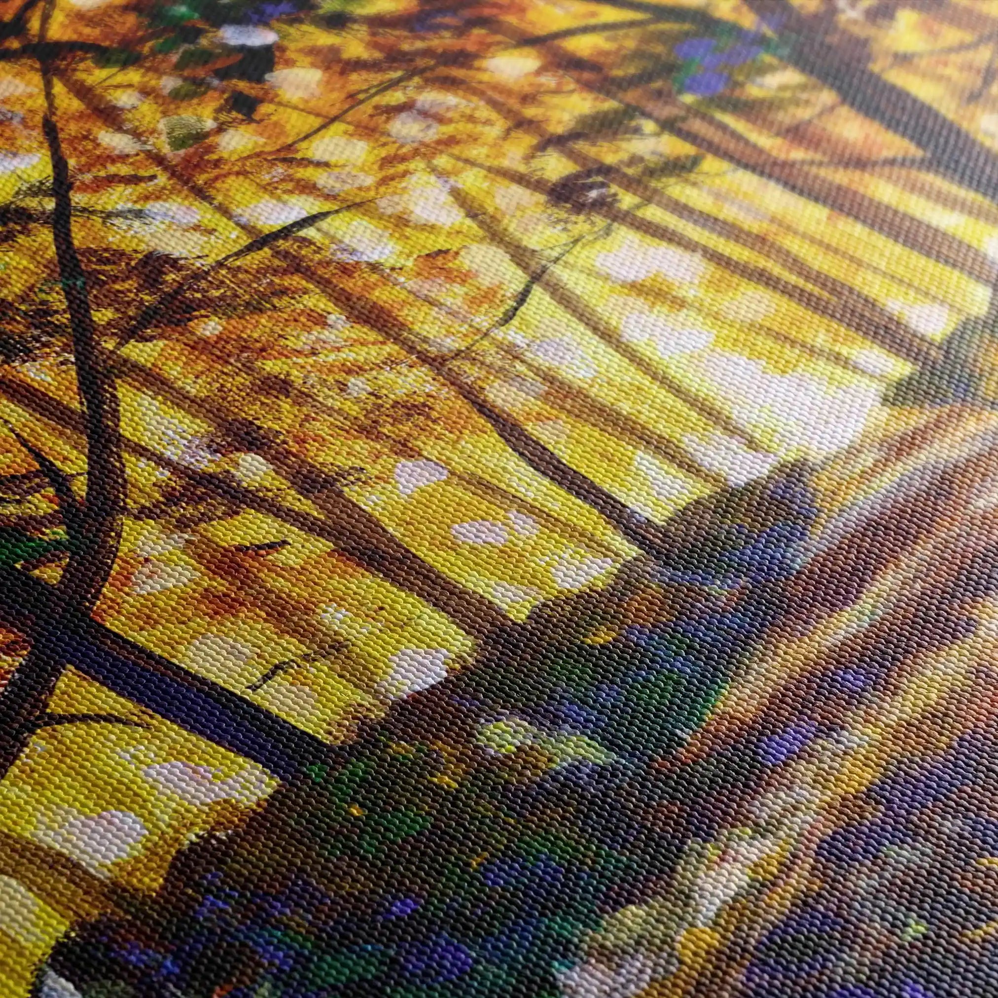Landscape 028 Canvas Art 90 x 60 cm / Stretched on hidden frame