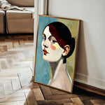 Portrait 028 Canvas Art 90 x 60 cm / Stretched on hidden frame