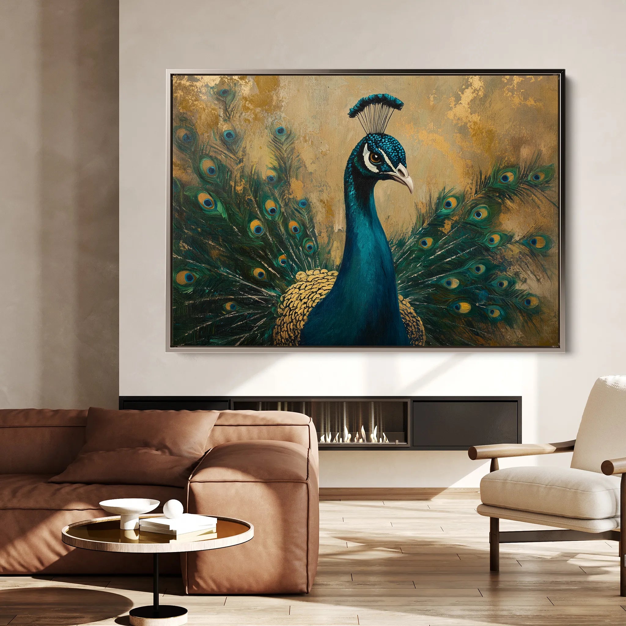 Animals Canvas Wall Art WAD029-AN 90 x 60 cm / Stretched on hidden frame
