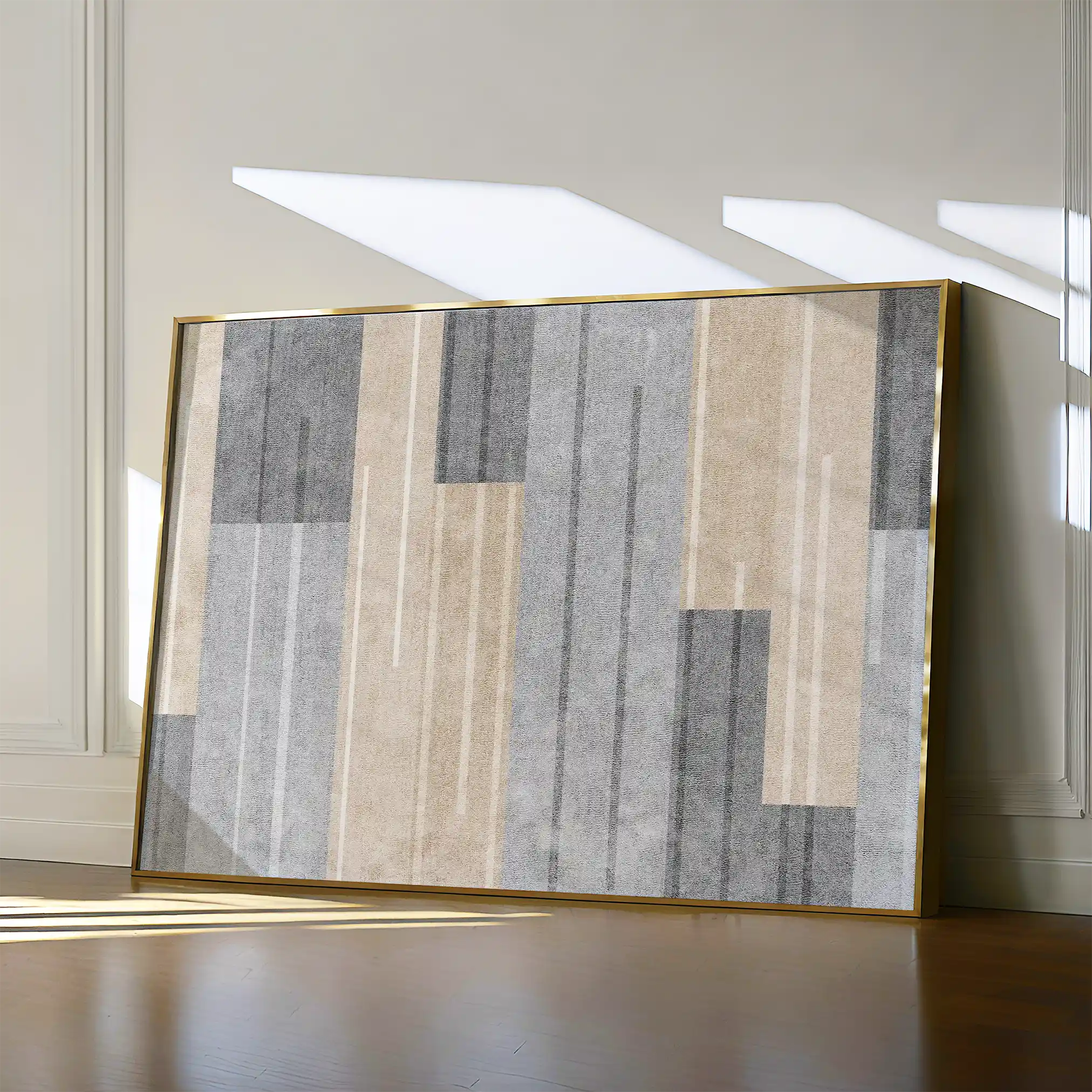 Abstract Canvas Wall Art WAD029-A 90 x 60 cm / Stretched on hidden frame