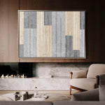Abstract 029 Canvas Art 60 x 40 cm / Stretched on hidden frame