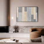 Abstract 029 Canvas Art 60 x 40 cm / Stretched on hidden frame