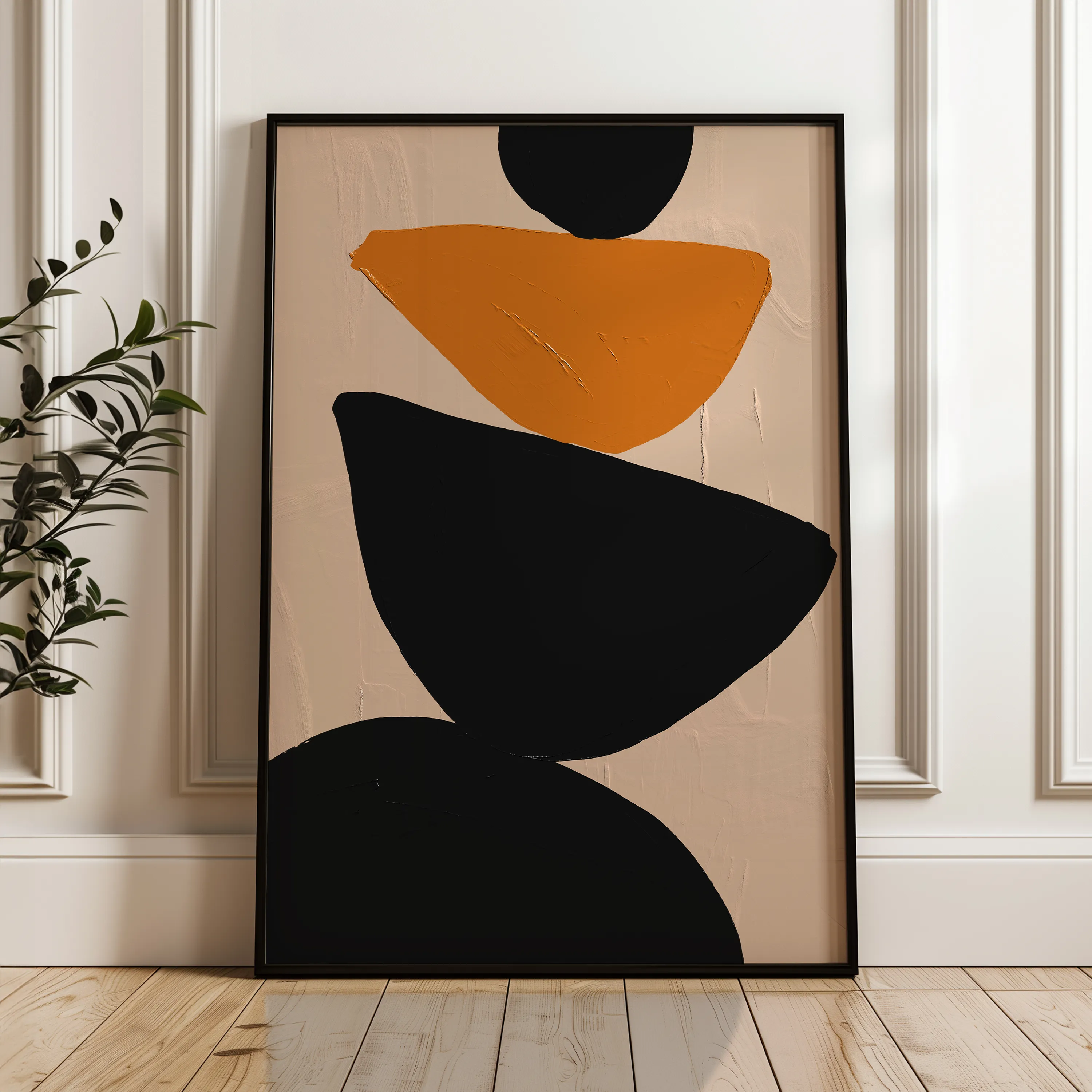 Boho Canvas Wall Art WAD029-BH 90 x 60 cm / Stretched on hidden frame