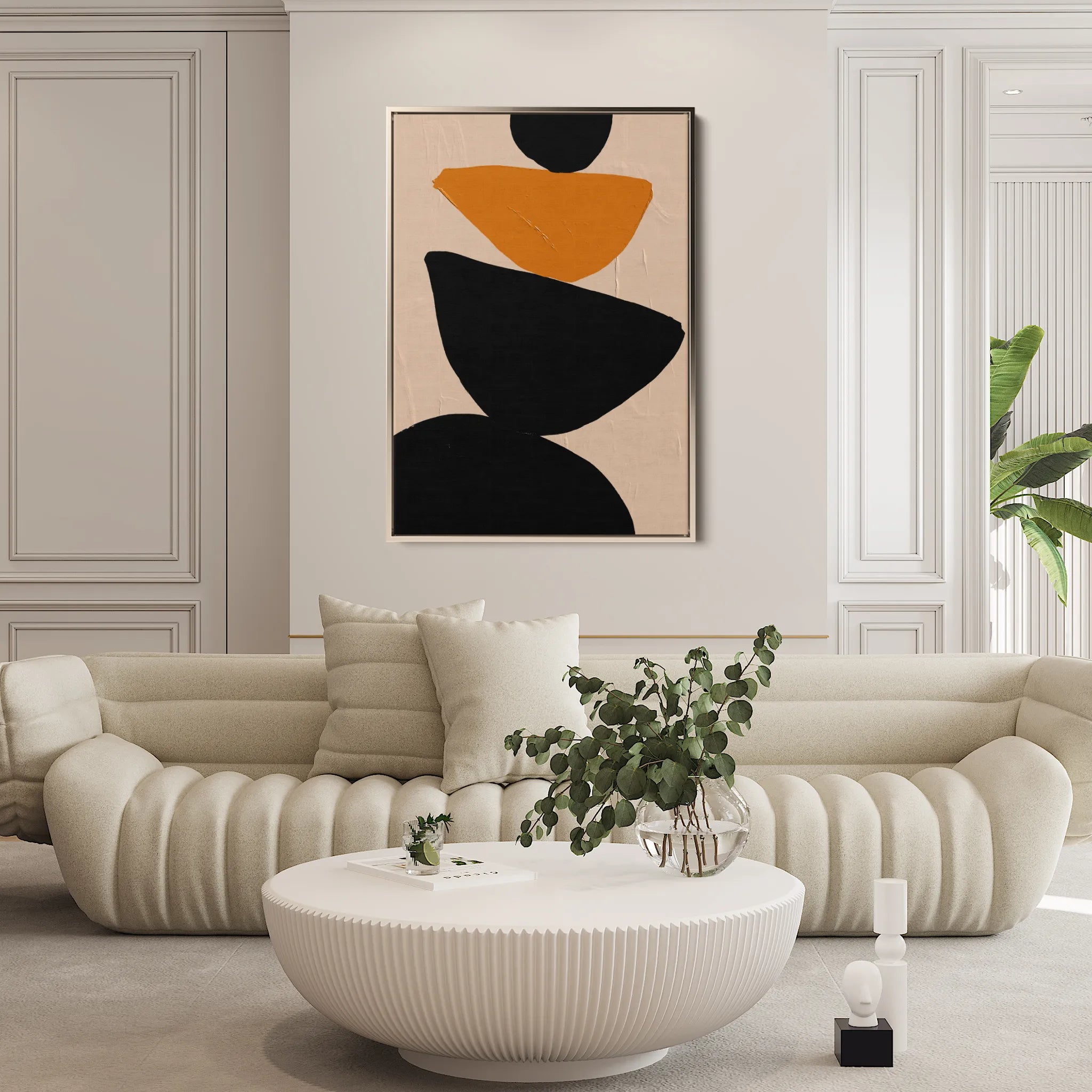 Boho Canvas Wall Art WAD029-BH 90 x 60 cm / Stretched on hidden frame