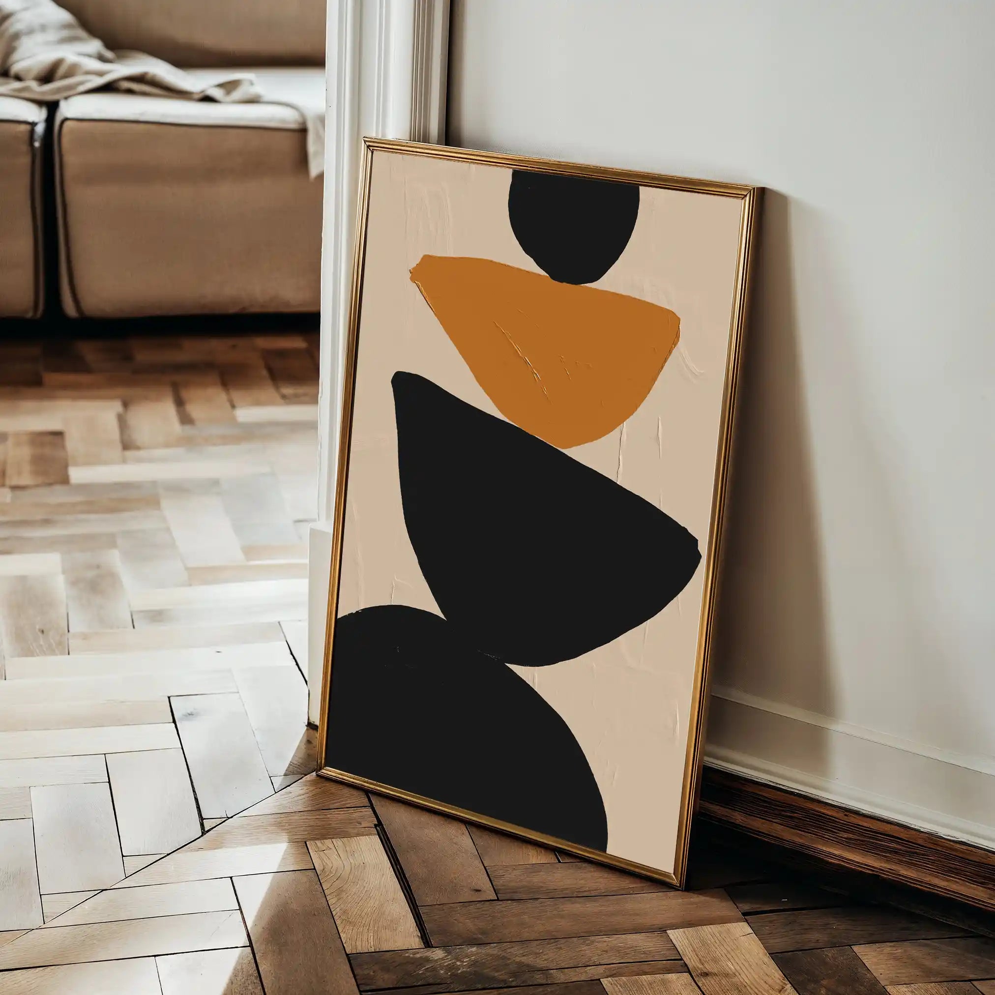 Boho 029 Canvas Art 90 x 60 cm / Stretched on hidden frame