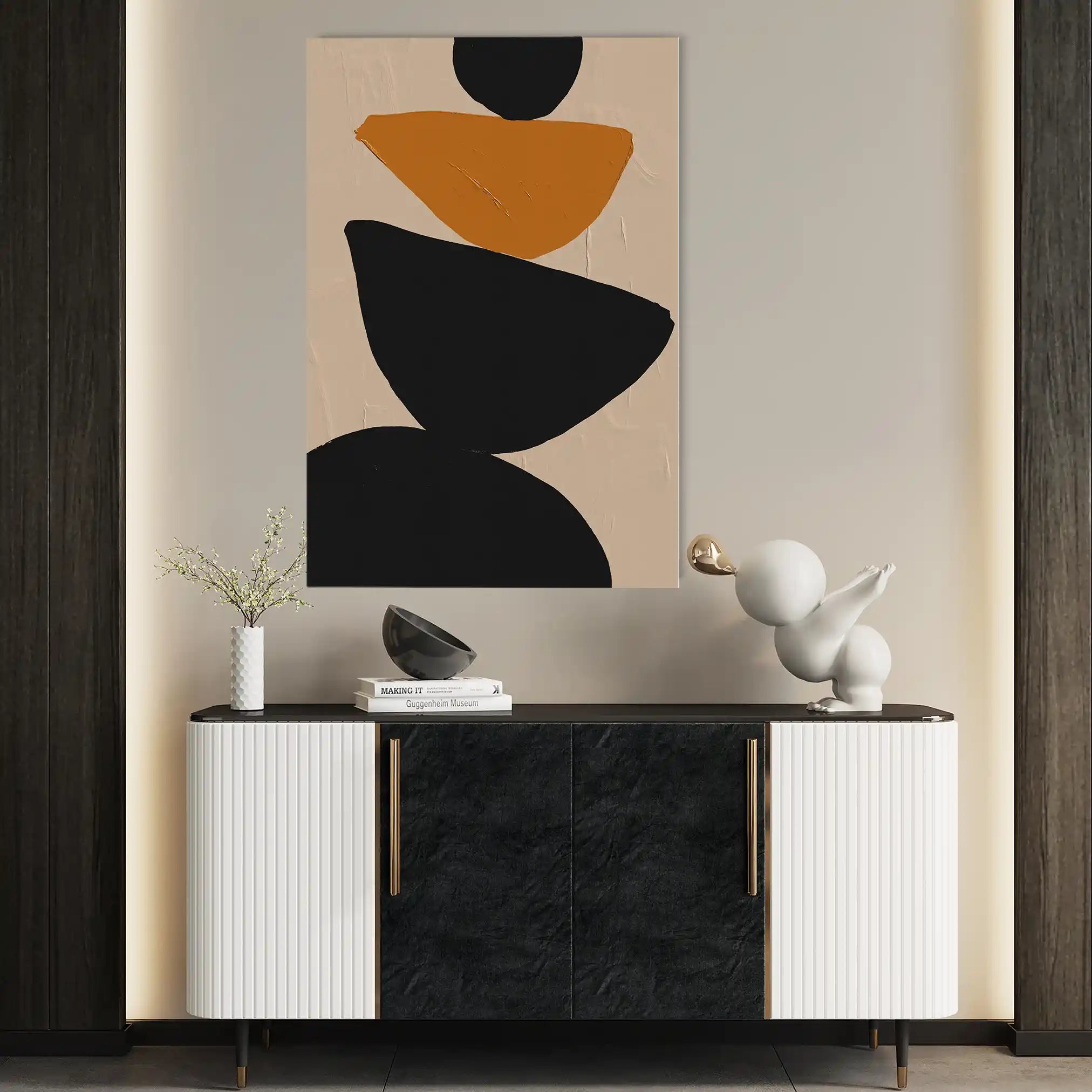 Boho 029 Canvas Art 90 x 60 cm / Stretched on hidden frame