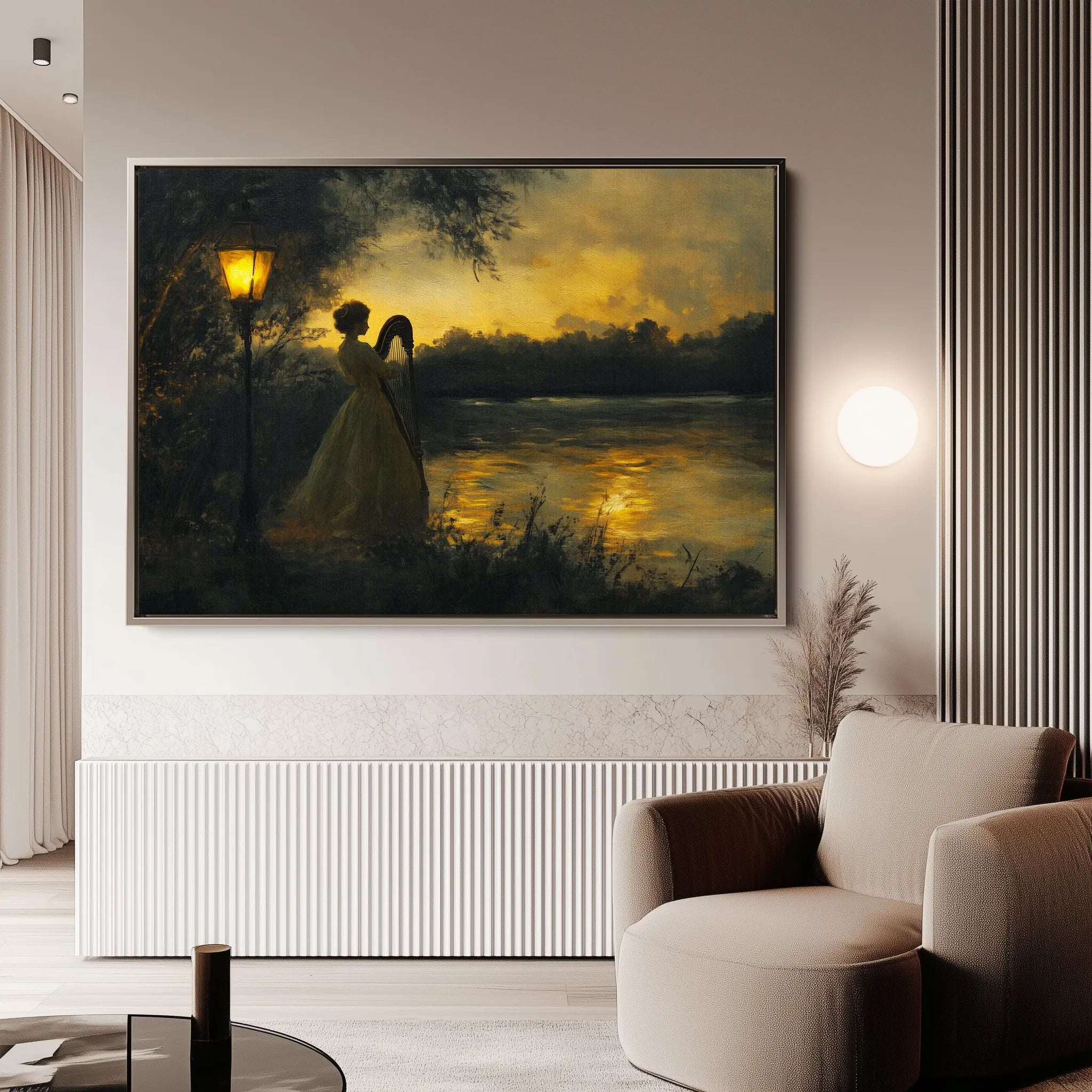 Classic Canvas Wall Art WAD029-CL 90 x 60 cm / Stretched on hidden frame