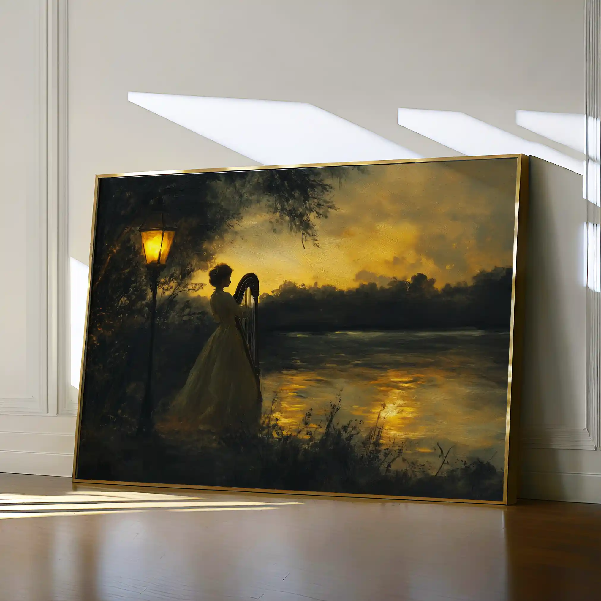 Classic 029 Canvas Art 90 x 60 cm / Stretched on hidden frame