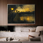 Classic 029 Canvas Art 90 x 60 cm / Stretched on hidden frame
