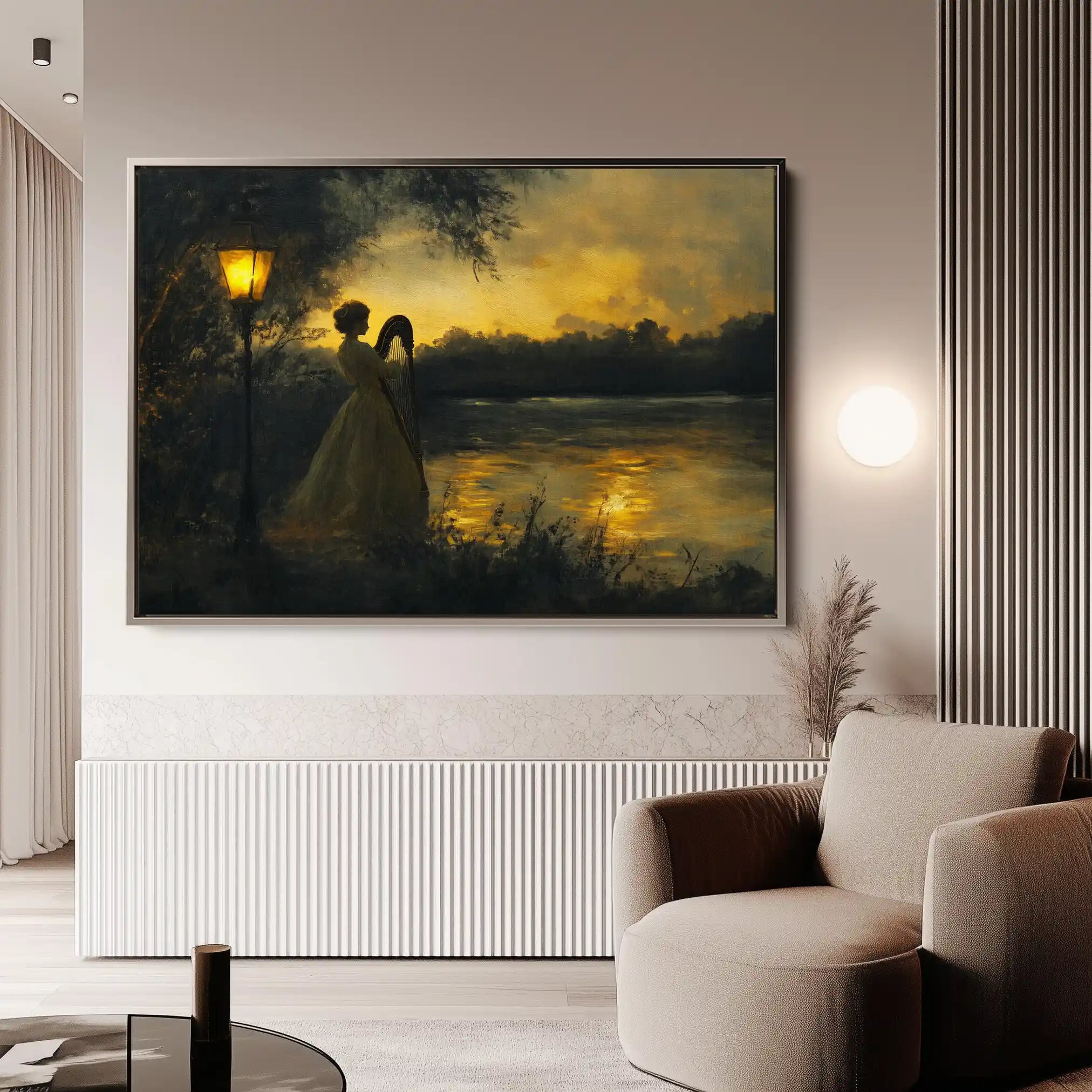 Classic 029 Canvas Art 90 x 60 cm / Stretched on hidden frame