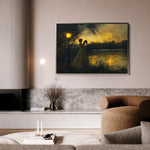 Classic 029 Canvas Art 90 x 60 cm / Stretched on hidden frame