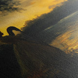 Classic 029 Canvas Art 90 x 60 cm / Stretched on hidden frame
