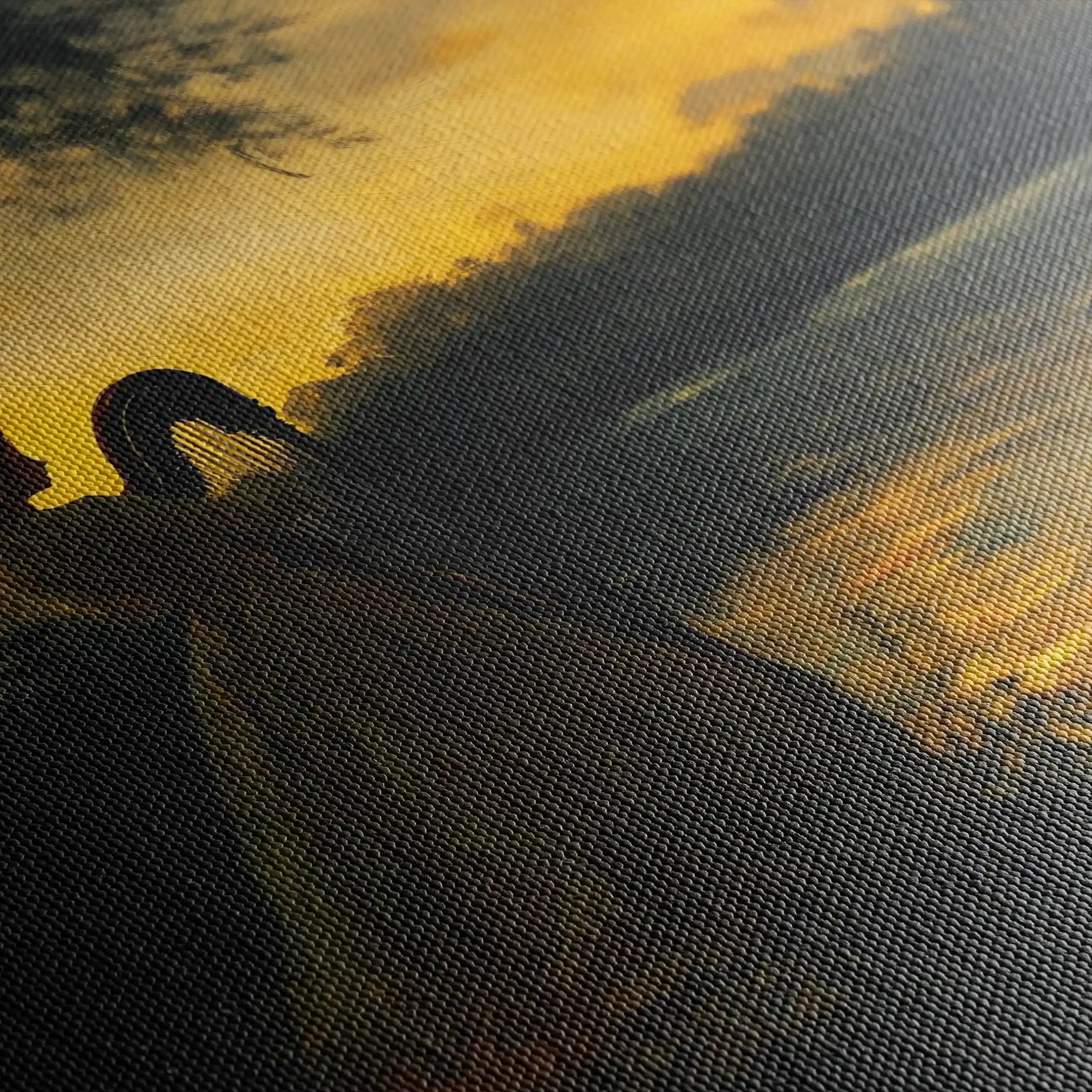 Classic 029 Canvas Art 90 x 60 cm / Stretched on hidden frame