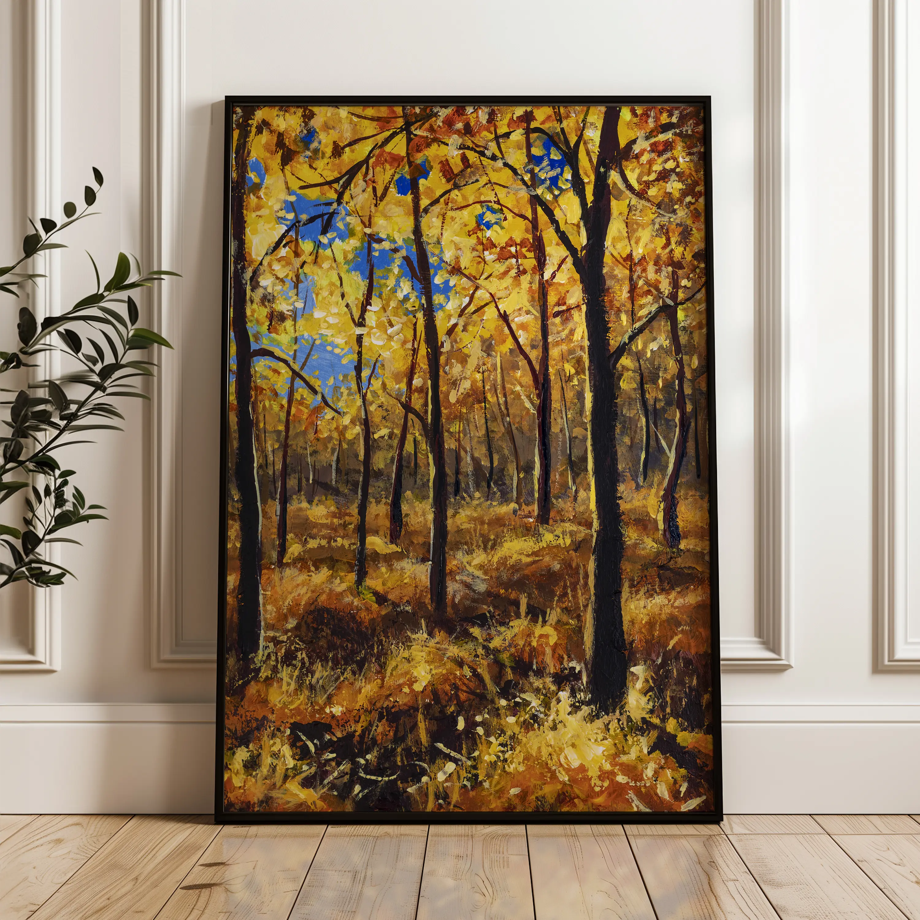 Landscape Canvas Wall Art WAD029-L 90 x 60 cm / Stretched on hidden frame