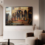 Orientalist 029 Canvas Art 90 x 60 cm / Stretched on hidden frame