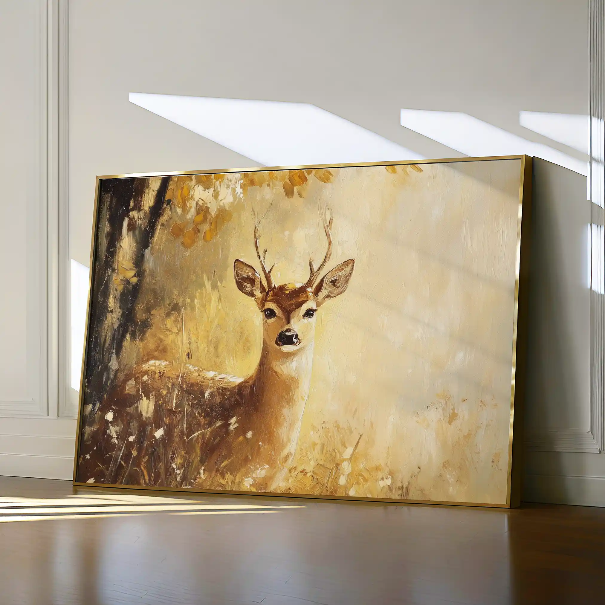 Animals 030 Canvas Art 90 x 60 cm / Stretched on hidden frame