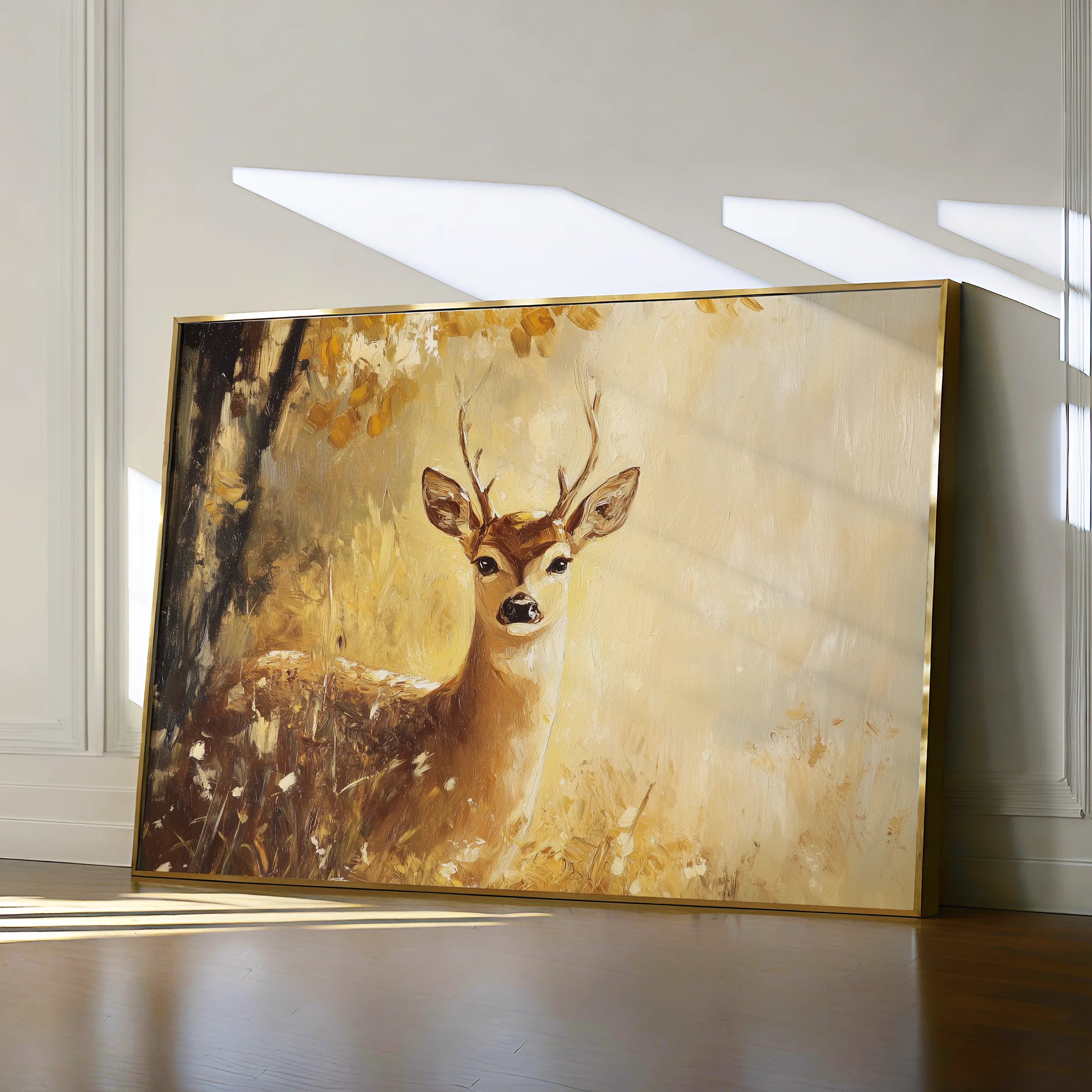 Animals Canvas Wall Art WAD030-AN 90 x 60 cm / Stretched on hidden frame