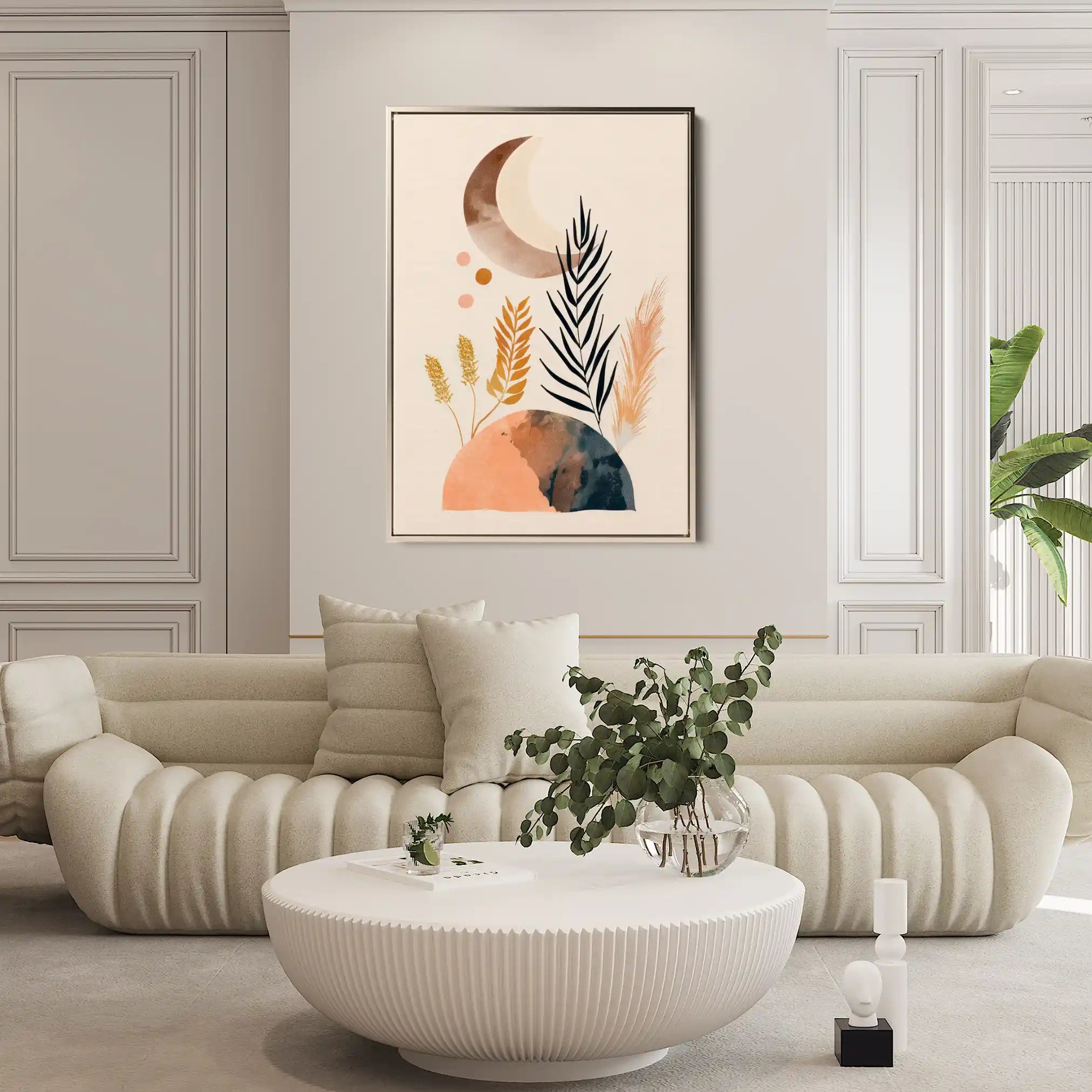 Boho 030 Canvas Art 90 x 60 cm / Stretched on hidden frame
