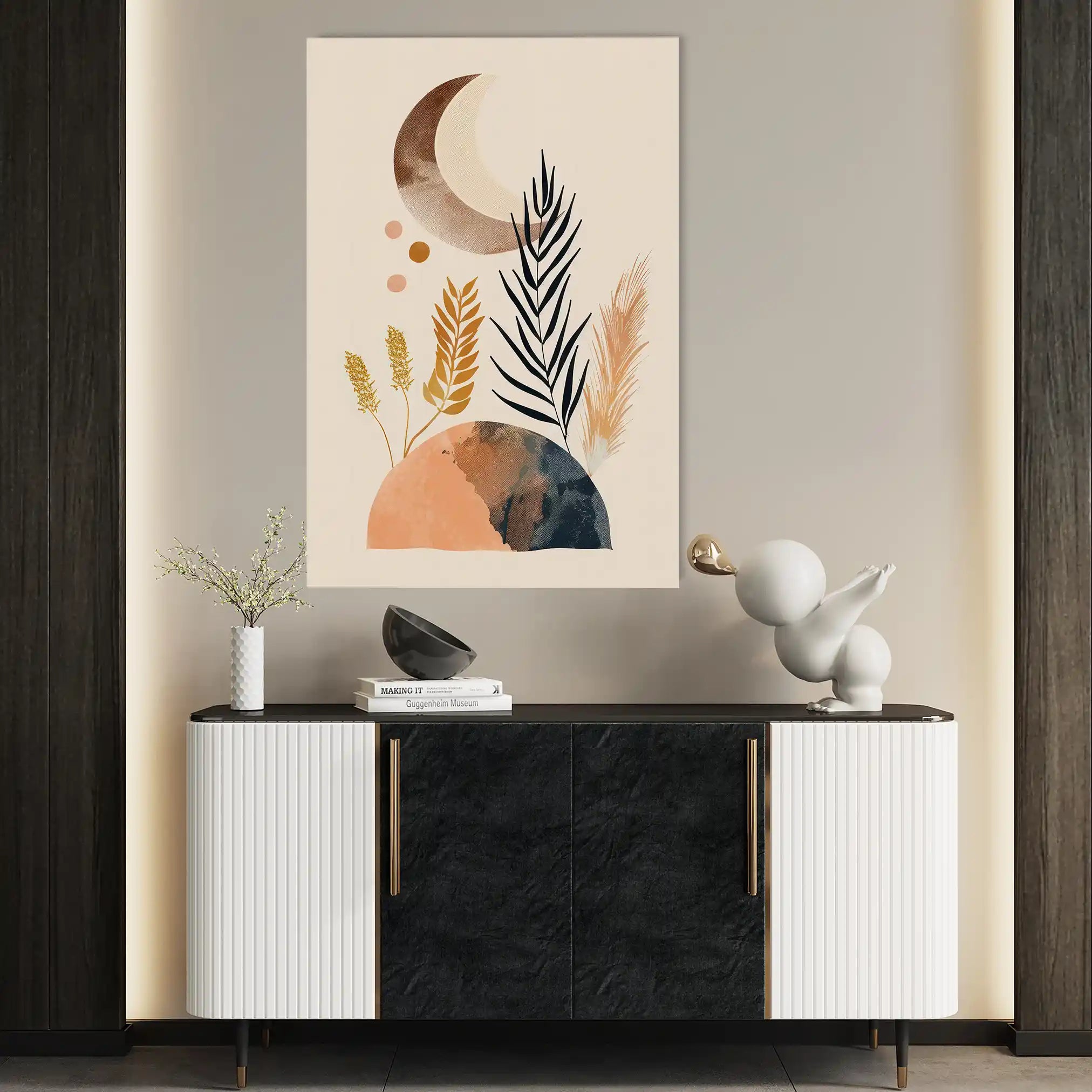 Boho 030 Canvas Art 90 x 60 cm / Stretched on hidden frame