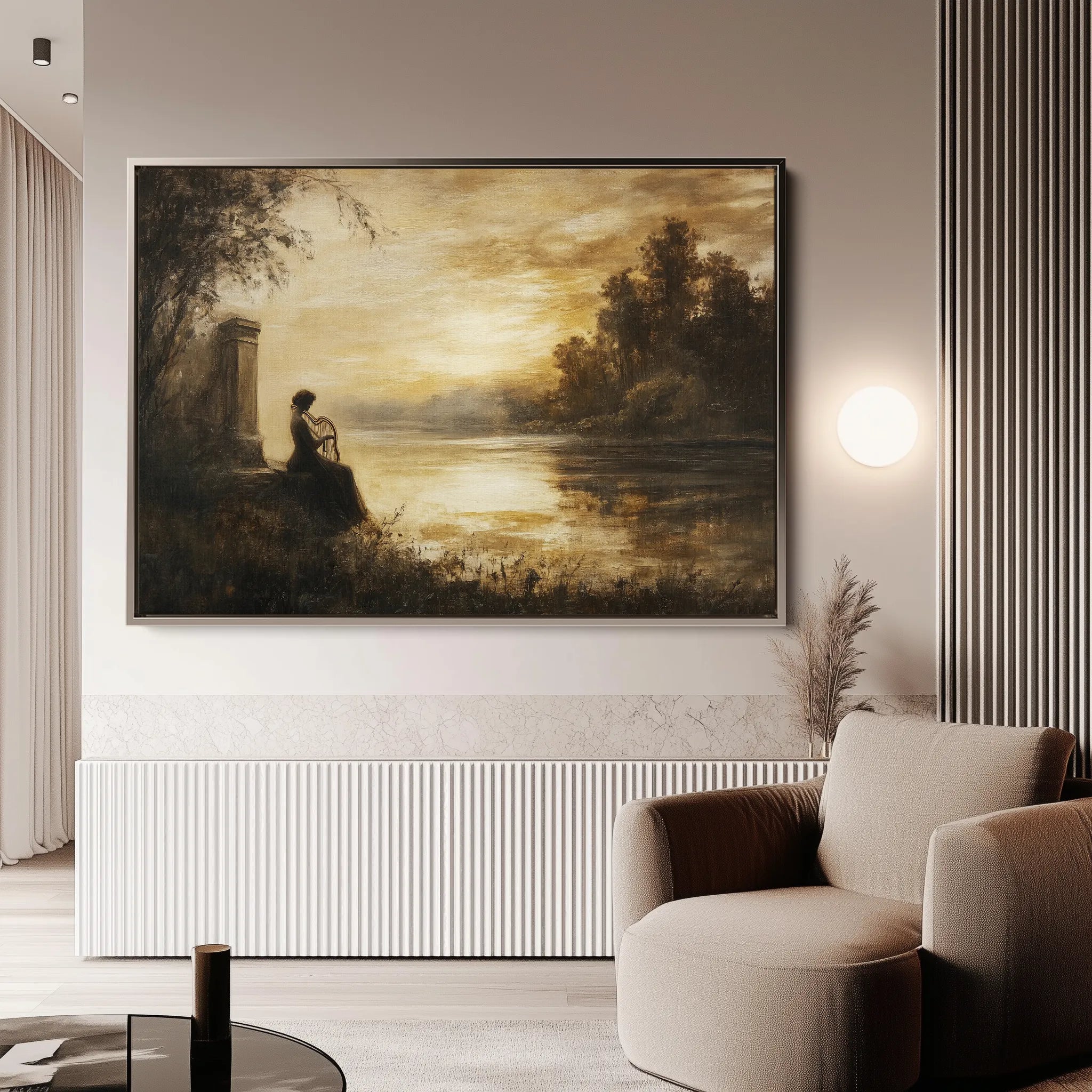 Classic Canvas Wall Art WAD030-CL 90 x 60 cm / Stretched on hidden frame