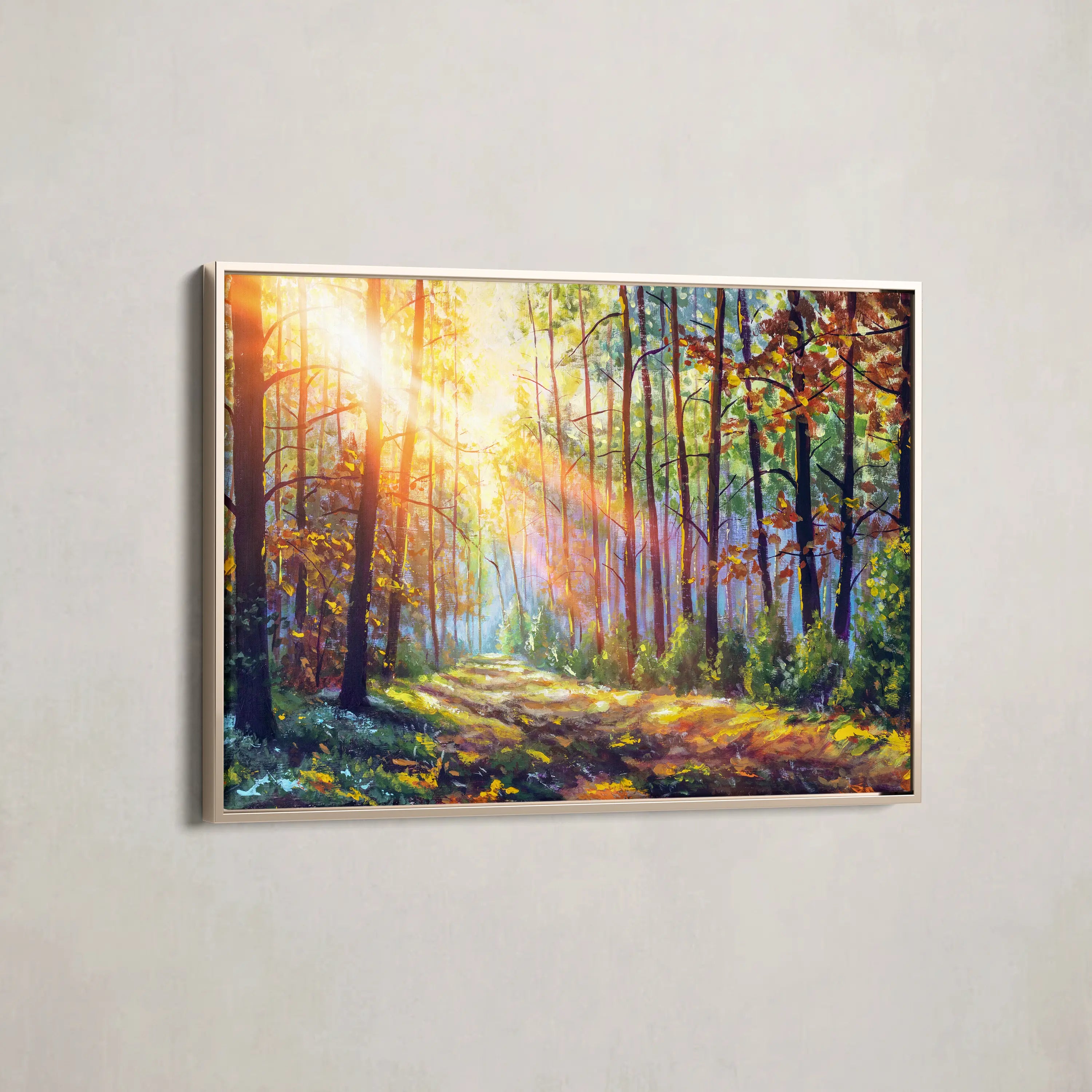 Landscape Canvas Wall Art WAD030-L 90 x 60 cm / Stretched on hidden frame