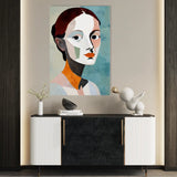 Portrait 030 Canvas Art 90 x 60 cm / Stretched on hidden frame