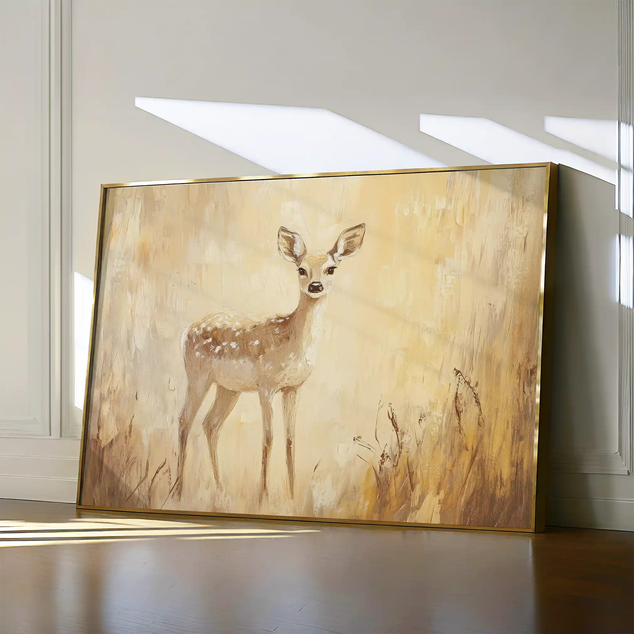 Animals 031 Canvas Art 90 x 60 cm / Stretched on hidden frame