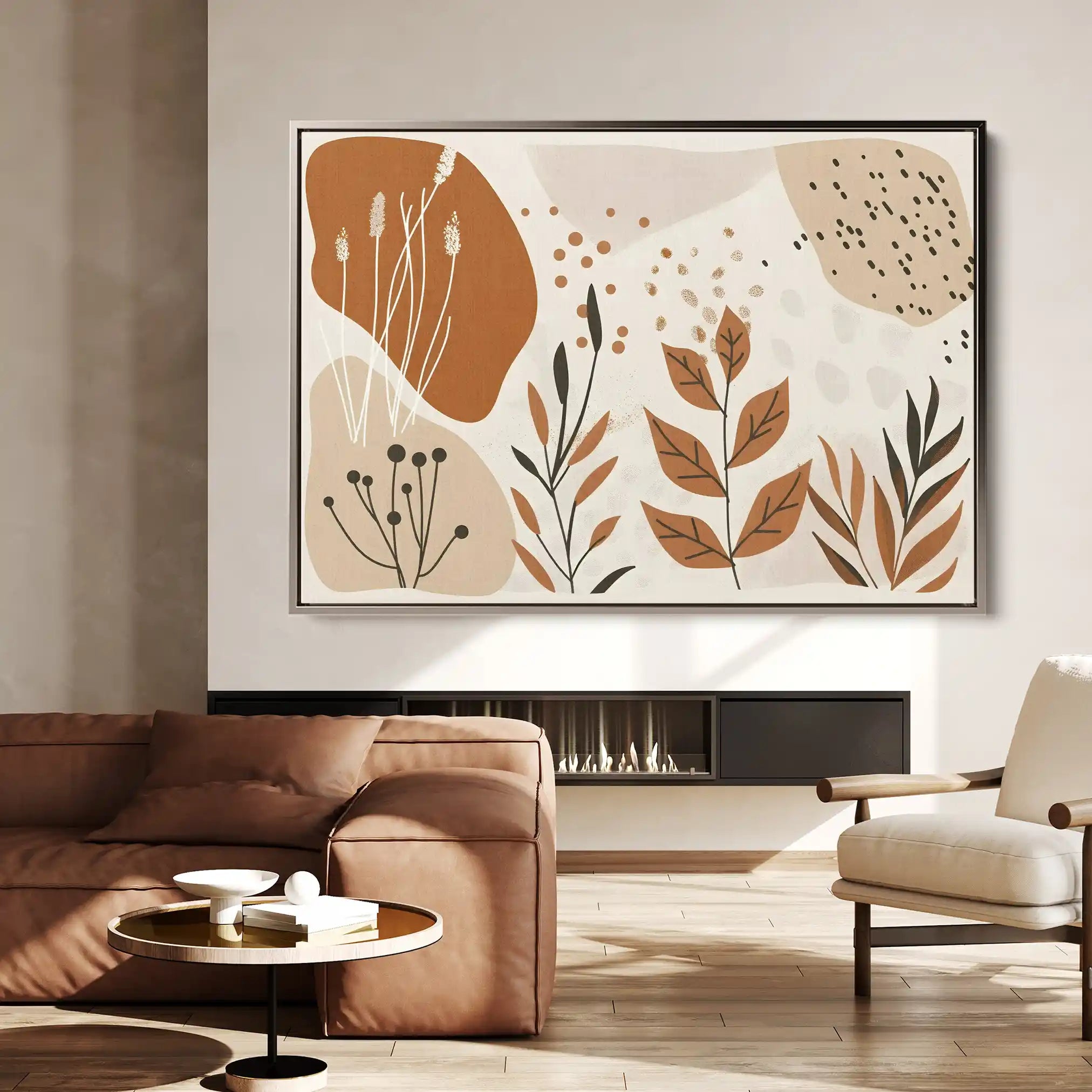 Boho 031 Canvas Art 90 x 60 cm / Stretched on hidden frame
