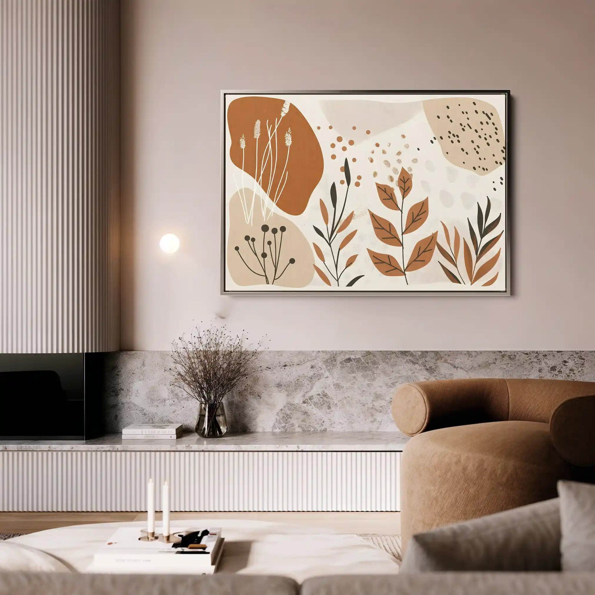 Boho 031 Canvas Art 90 x 60 cm / Stretched on hidden frame