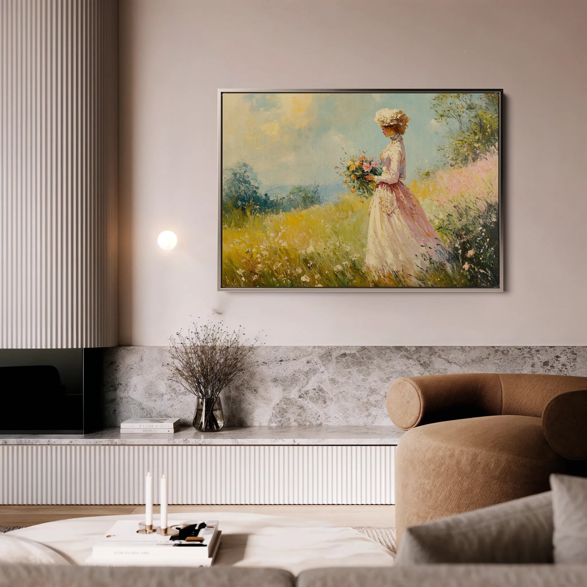 Classic Canvas Wall Art WAD031-CL 90 x 60 cm / Stretched on hidden frame