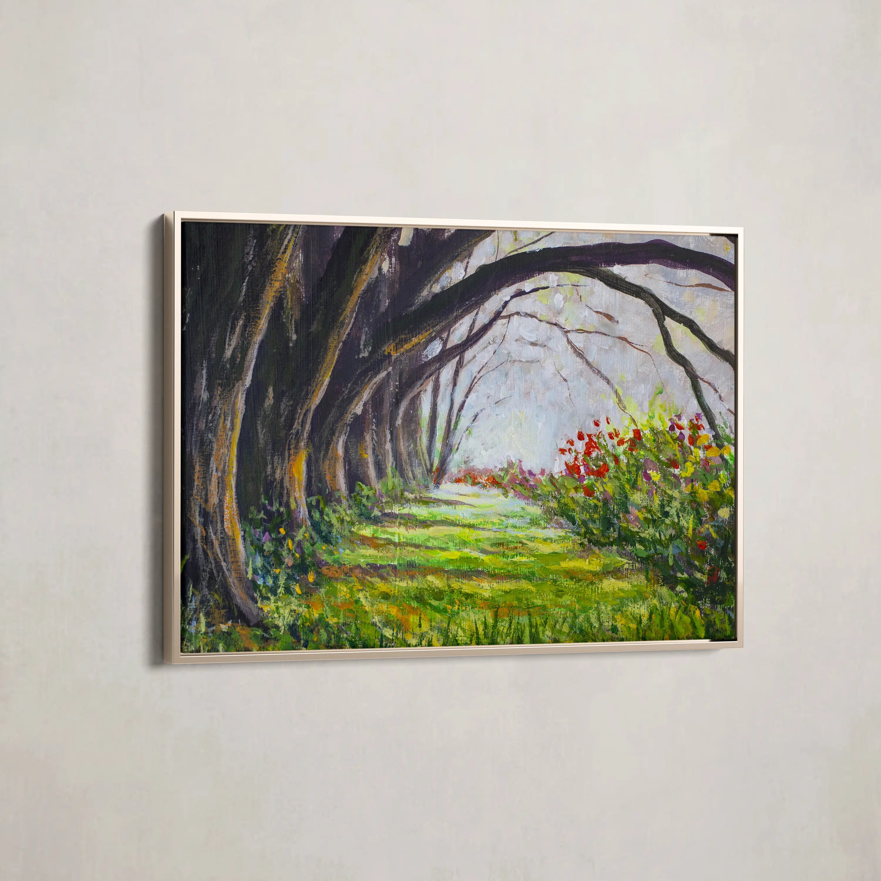 Landscape Canvas Wall Art WAD031-L 90 x 60 cm / Stretched on hidden frame