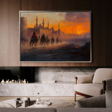 Orientalist 031 Canvas Art 90 x 60 cm / Stretched on hidden frame
