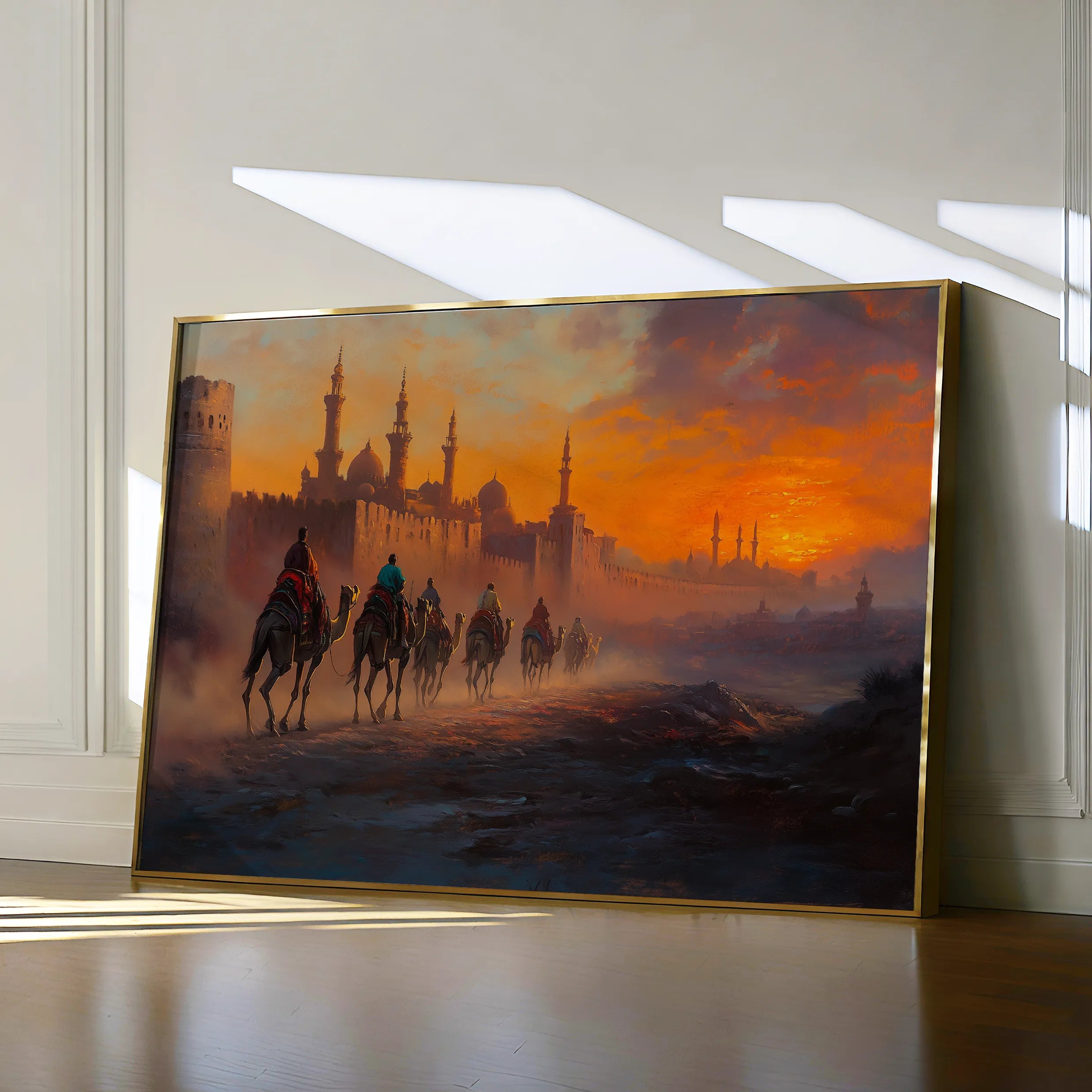 Orientalist Canvas Wall Art WAD031-OR 90 x 60 cm / Stretched on hidden frame