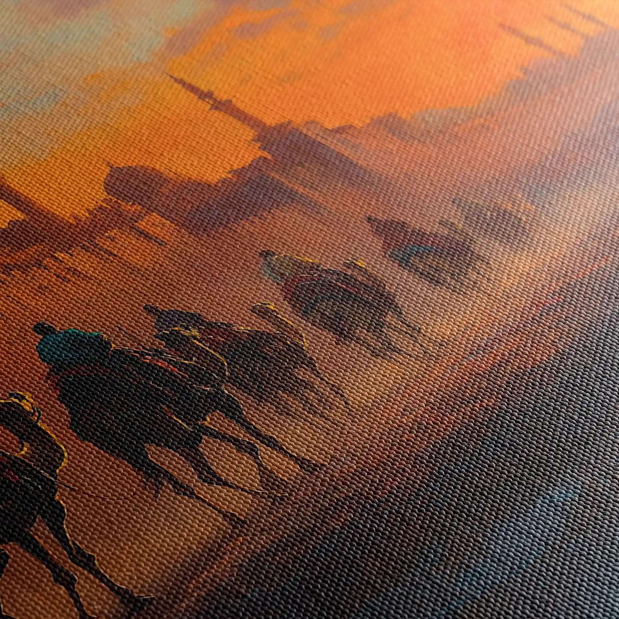 Orientalist 031 Canvas Art 90 x 60 cm / Stretched on hidden frame