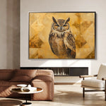 Animals 032 Canvas Art 90 x 60 cm / Stretched on hidden frame