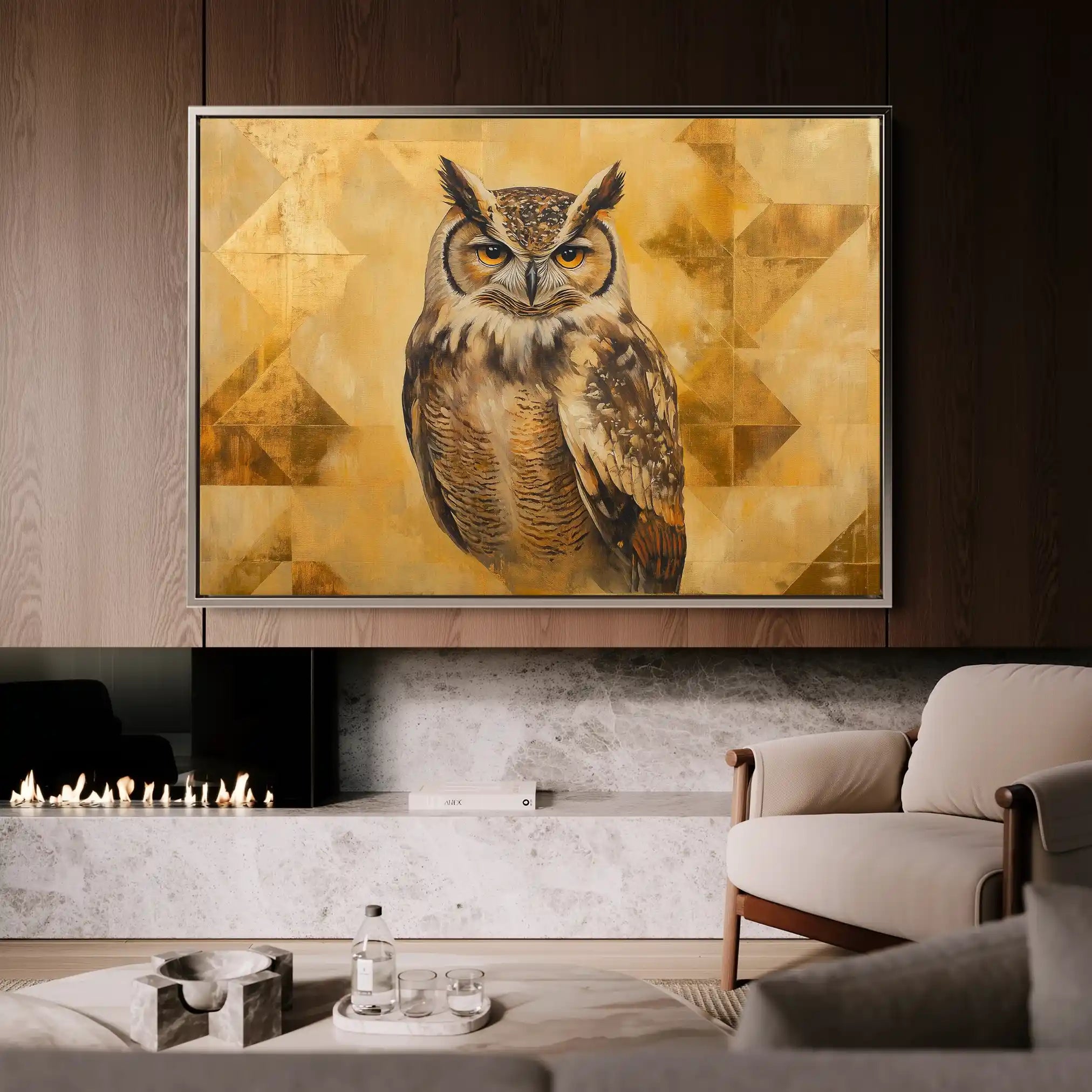 Animals 032 Canvas Art 90 x 60 cm / Stretched on hidden frame