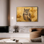Animals 032 Canvas Art 90 x 60 cm / Stretched on hidden frame