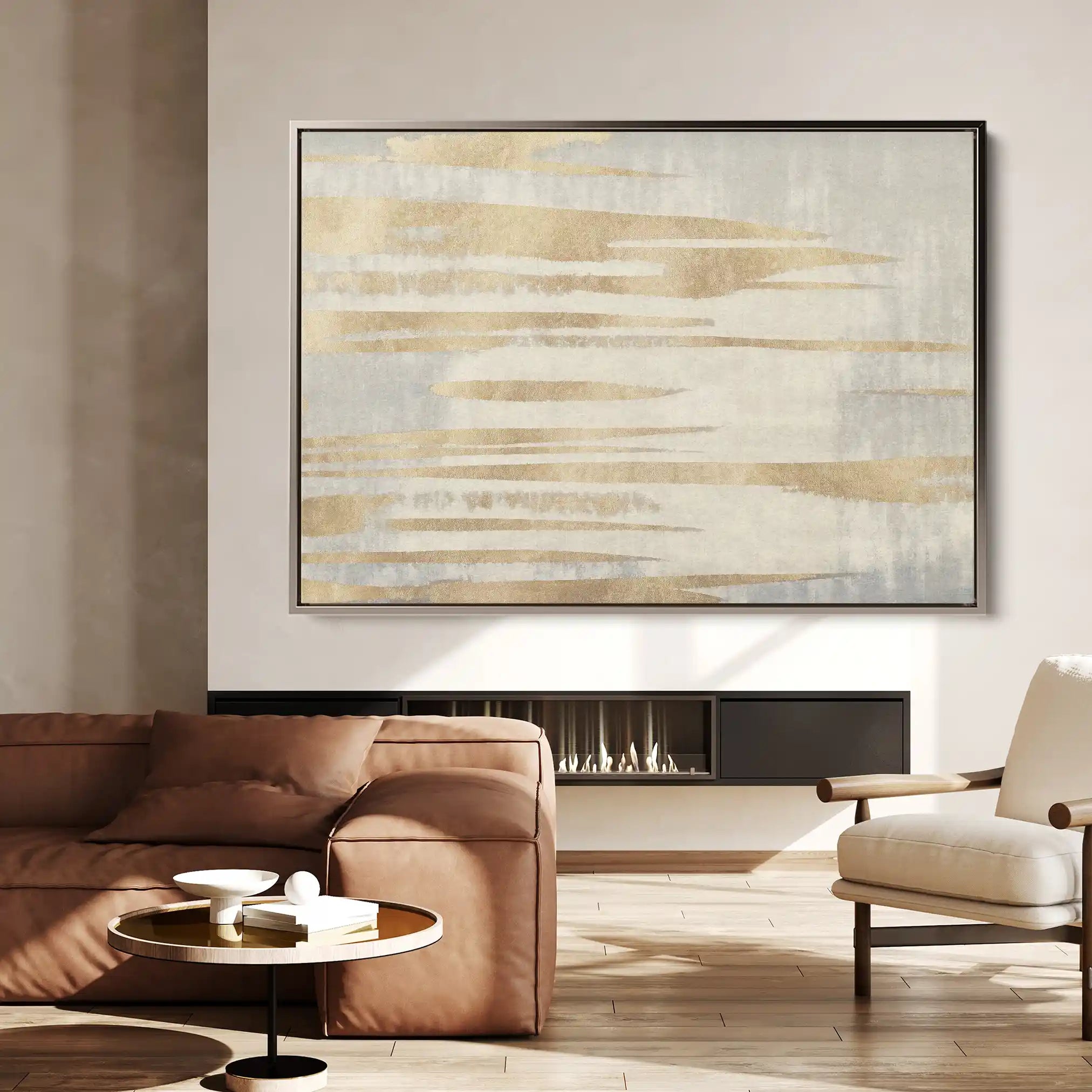 Abstract 032 Canvas Art 60 x 40 cm / Stretched on hidden frame