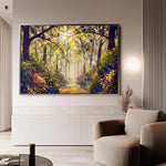 Landscape 032 Canvas Art 90 x 60 cm / Stretched on hidden frame