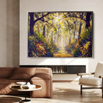 Landscape 032 Canvas Art 90 x 60 cm / Stretched on hidden frame