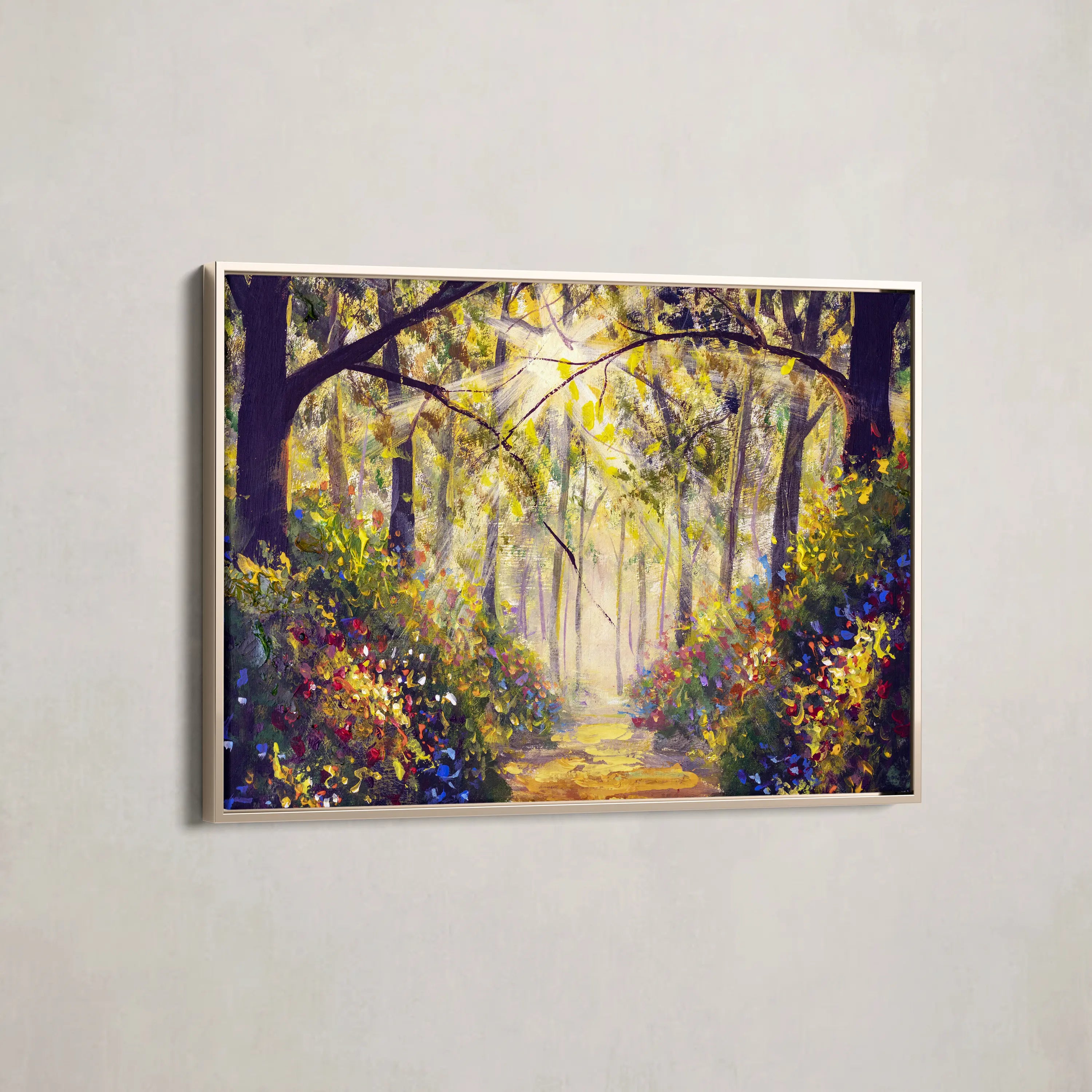 Landscape Canvas Wall Art WAD032-L 90 x 60 cm / Stretched on hidden frame