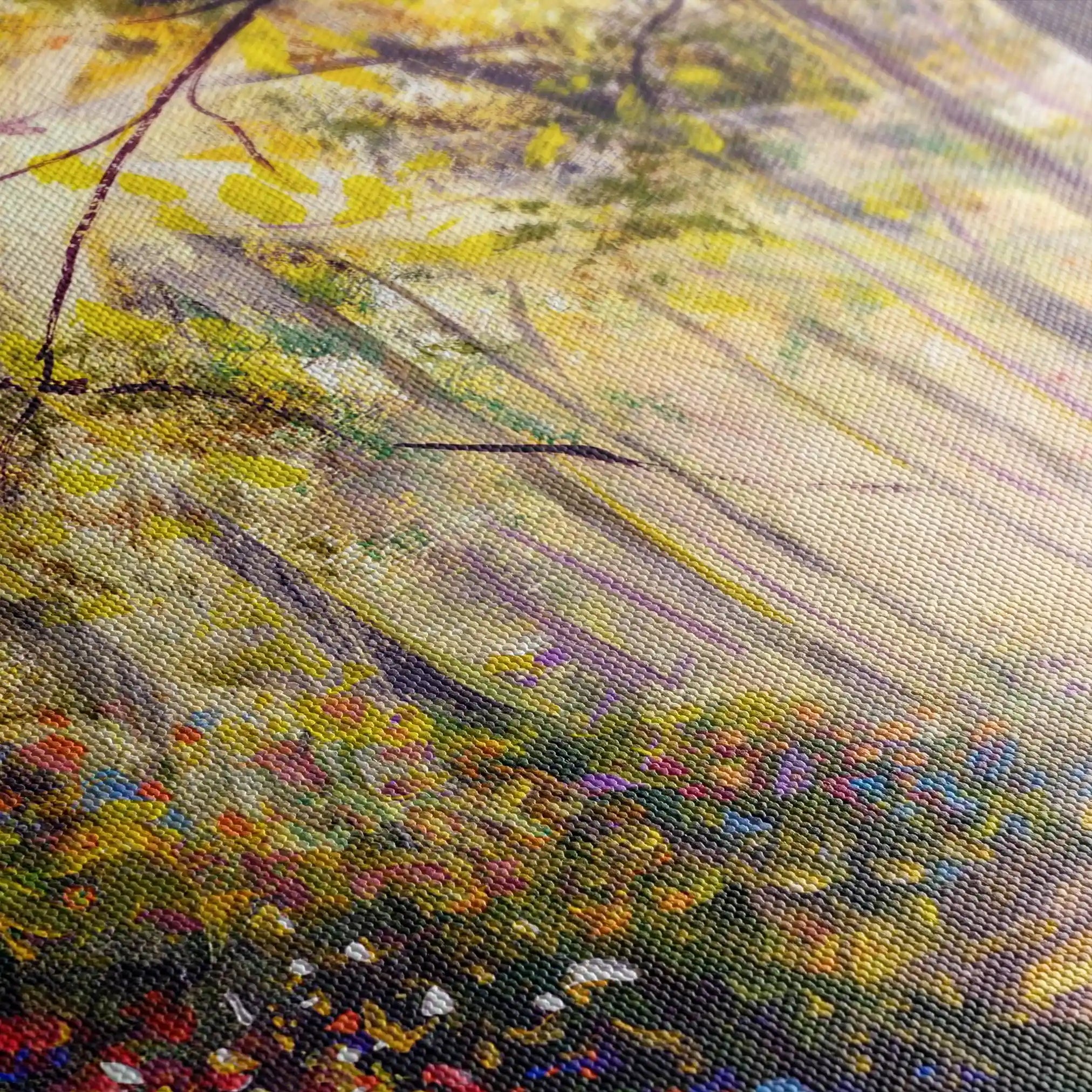 Landscape 032 Canvas Art 90 x 60 cm / Stretched on hidden frame