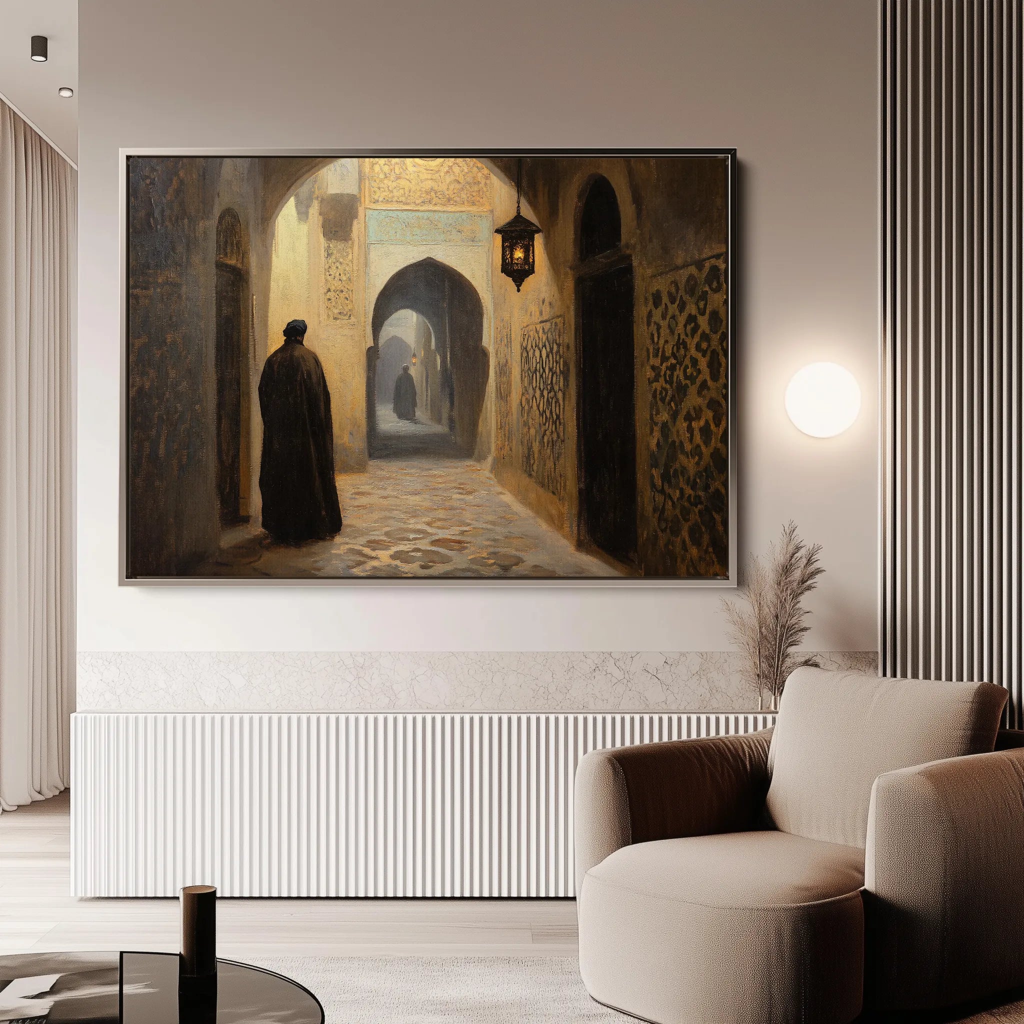 Orientalist Canvas Wall Art WAD032-OR 90 x 60 cm / Stretched on hidden frame