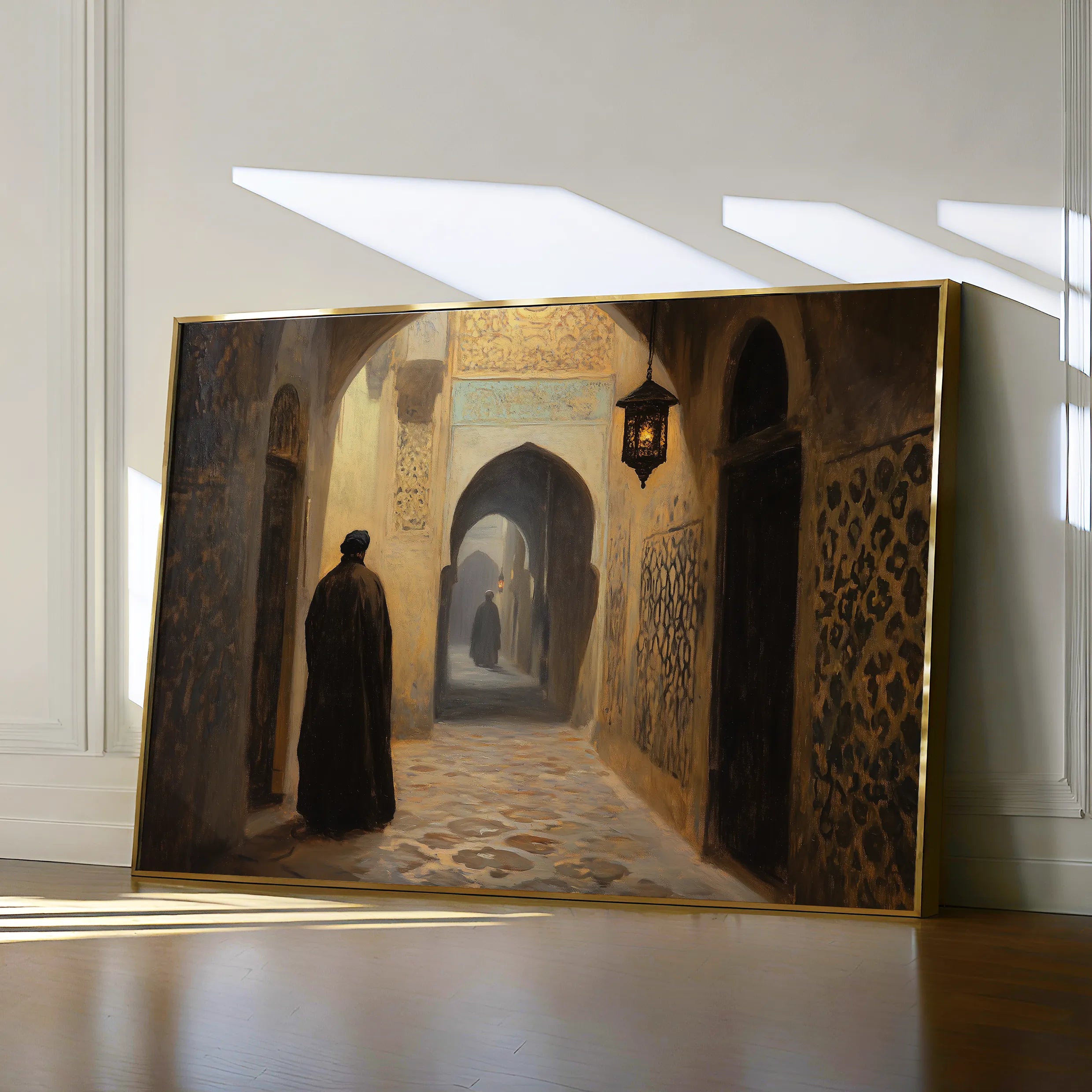 Orientalist Canvas Wall Art WAD032-OR 90 x 60 cm / Stretched on hidden frame