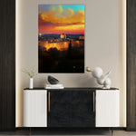 Palestine 032 Canvas Art 90 x 60 cm / Stretched on hidden frame