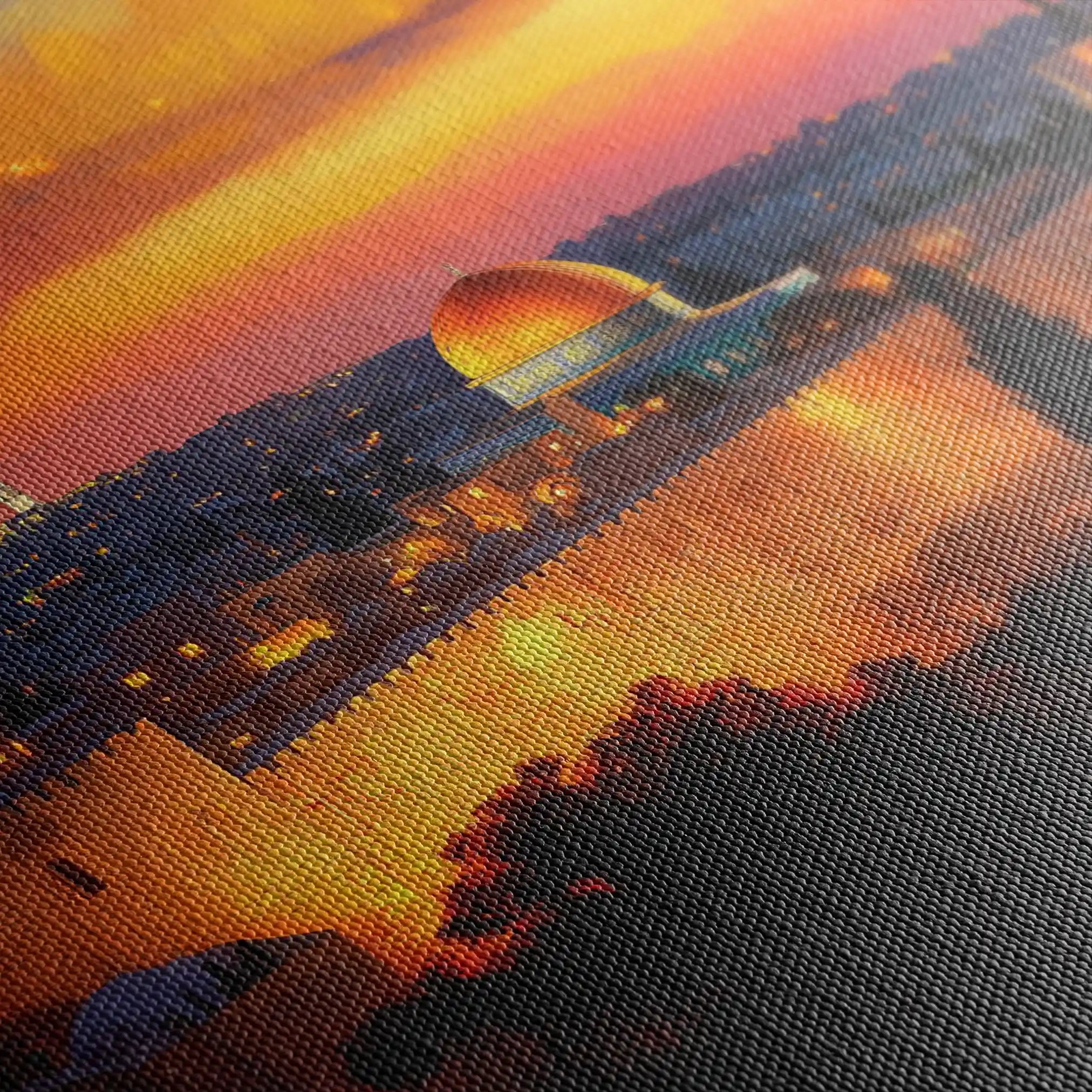 Palestine 032 Canvas Art 90 x 60 cm / Stretched on hidden frame