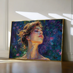 Portrait 032 Canvas Art 90 x 60 cm / Stretched on hidden frame