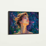Portrait 032 Canvas Art 90 x 60 cm / Stretched on hidden frame