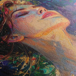 Portrait 032 Canvas Art 90 x 60 cm / Stretched on hidden frame