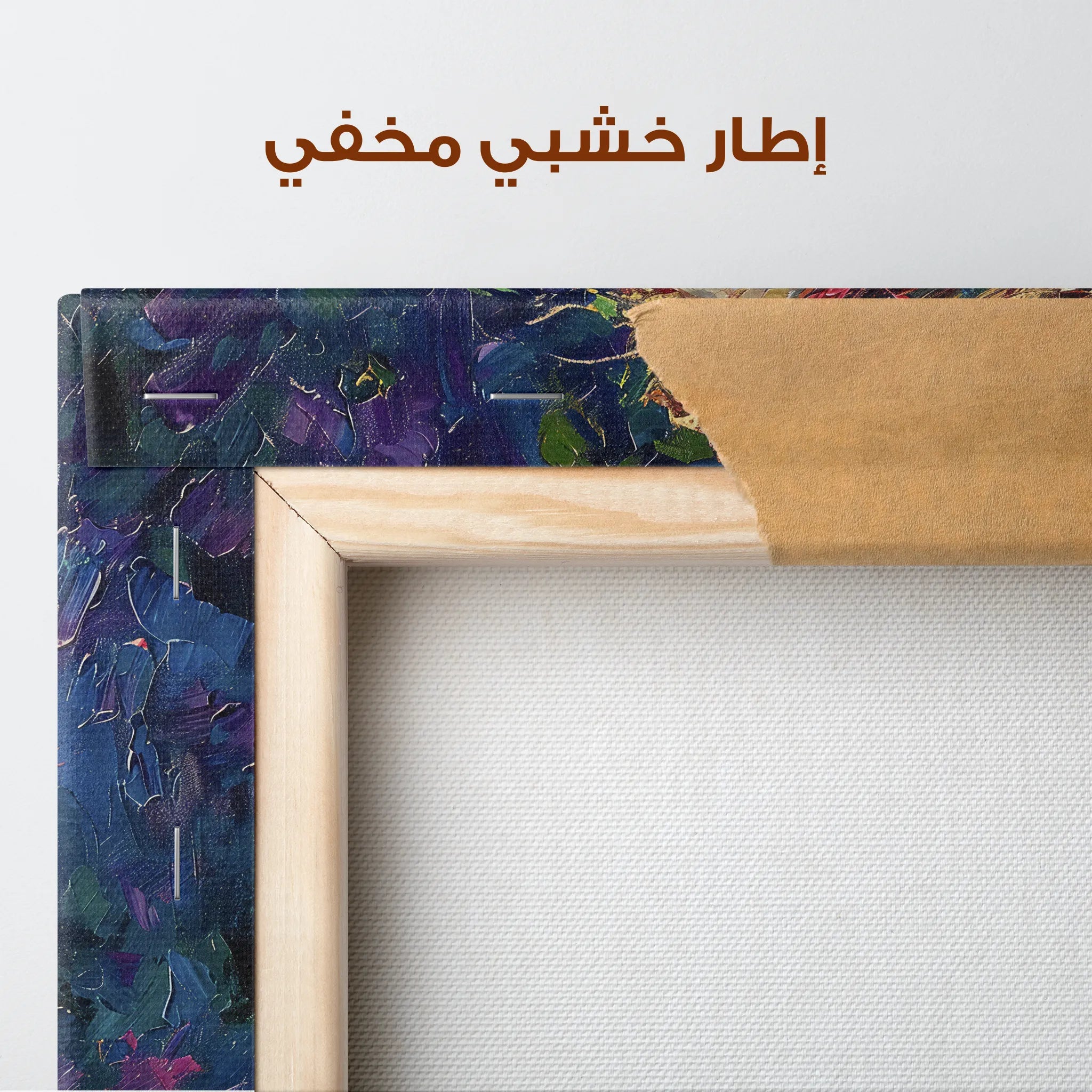 Portrait Canvas Wall Art WAD032-P 90 x 60 cm / Stretched on hidden frame